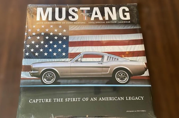 Mustang 40th Anniversary 2004 calendar